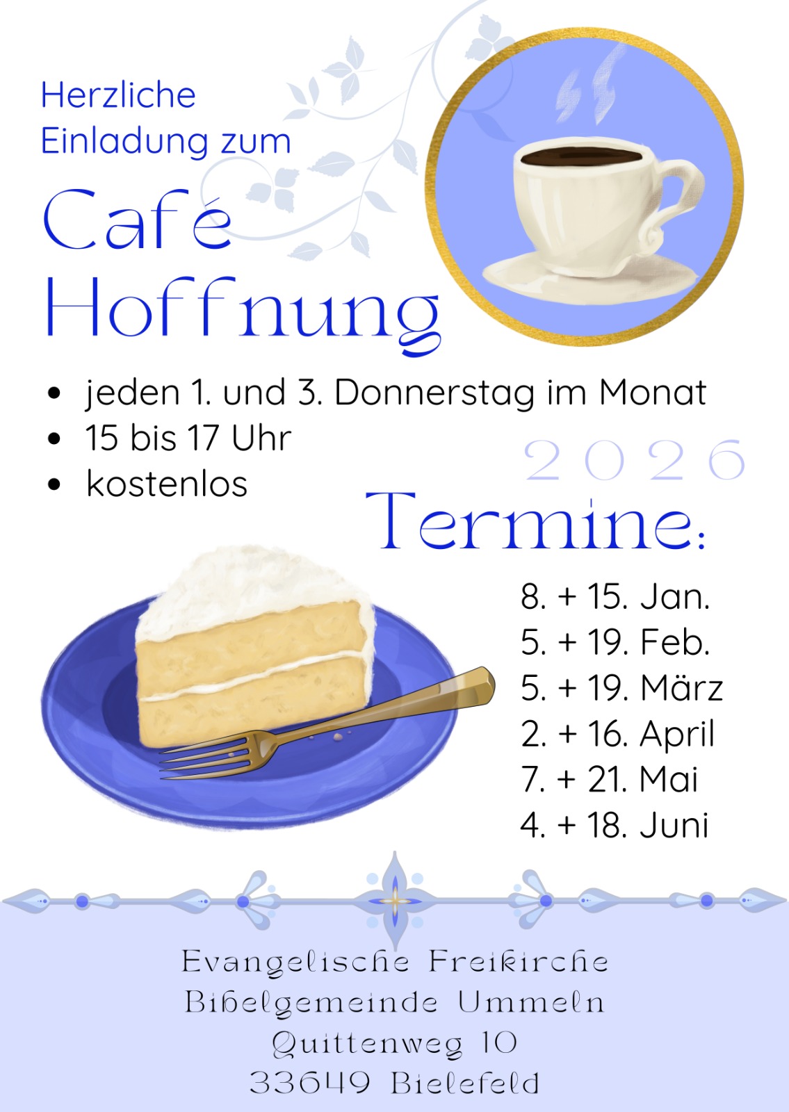 Cafe Hoffnung Flyer 2